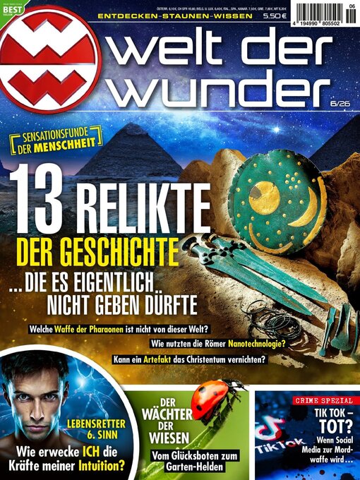 Cover image for welt der wunder